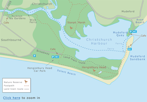 Christchurch map