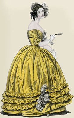 Ball Dress 1840s